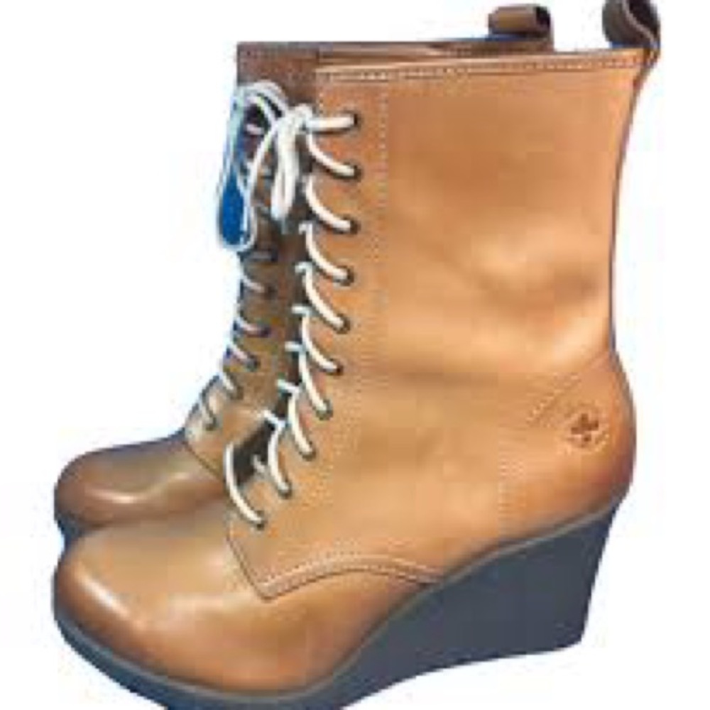 Dr. Martens Women’s Marcie Wedge Combat Boots